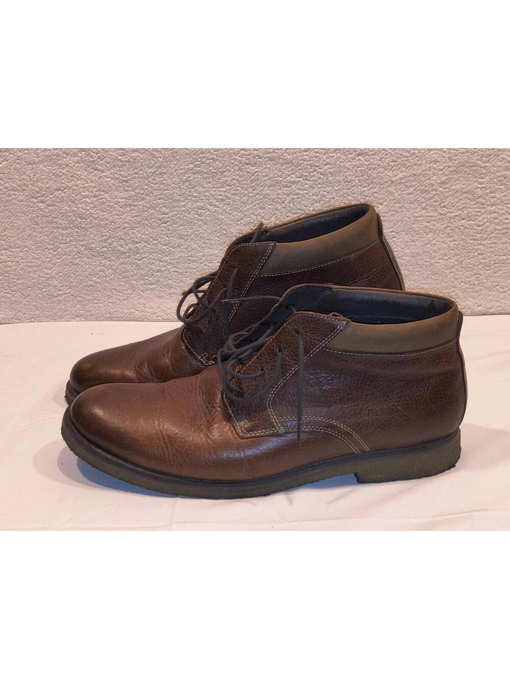 Johnston & Murphy 592654 Saunders Men's Boots Size 12M Brown Leather